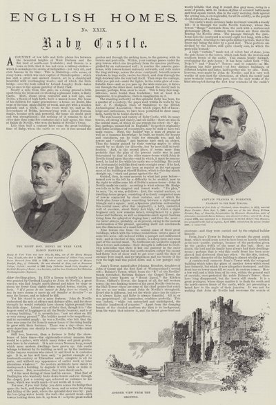 Castillo de Raby de Charles Auguste Loye